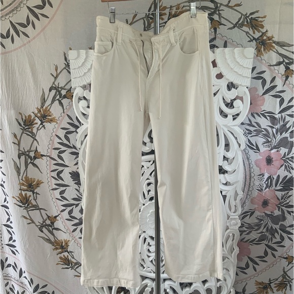Paige | Carly Pant - Vintage Pale Daffodil wide leg pants size 28 - Picture 5 of 7